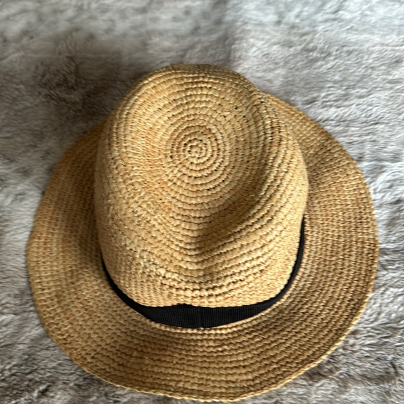 100% Rafia straw Sun hat - Picture 3 of 5
